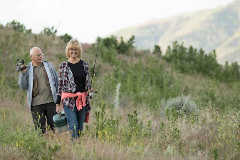 Roberta Smith and her husband